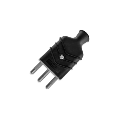 Enchufe Volante Macho 10 A 250 V Negro Tipo Gewiss Stanford