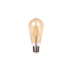 AMPOLLETA LUZ CALIDA RETRO LED 8 W WANT