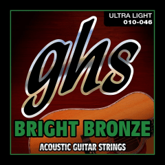 SET DE CUERDAS GHS BB 40 M Bright Bronze Acoustics