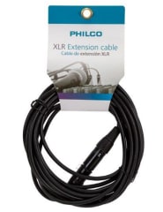CABLE MICROFONO CANON XLR BALANCEADO PHILCO 3 MTS.