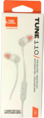 AUDIFONOS TUNE 110 JBL INTRAUDITIVOS CON SONIDO DE GRAVES PURO