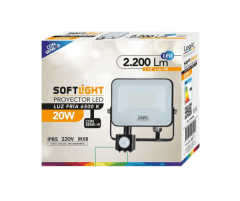 Foco Proyector LED Logic Con Sensor 20W Luz Fria