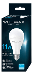 AMPOLLETA LED 11W LUZ FRIA DE EMERGENCIA E27