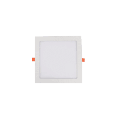 PLAFON LED CUADRADO EMBUTIDO 18 WATTS WANT LUZ FRIA