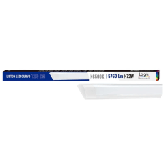 LISTON LED OPAL 36W 120CM MARCO BLANCO