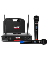 Micrófono Inalámbrico Doble Novik UNK-330