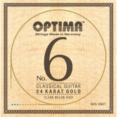 SET DE CUERDAS GUITARRA CLASICA OPTIMA GOLD 24K STRINGS