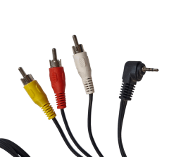CABLE RCA A PLUG 2.5 STEREO