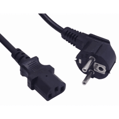 CABLE PODER DE ALIMENTACION SCHUKO DE 1.20 METROS CALIBRE 3X16AWG 10A