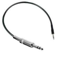 CABLE ADAPTADOR 3.5 MM. A PLUG 6.35 MM.