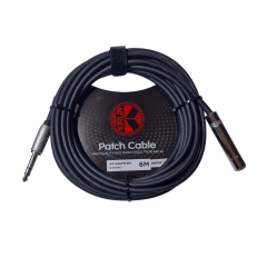 CABLE ALARGADOR DE AUDÍFONOS 6 METROS 6.3 KIRLIN