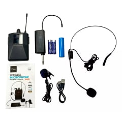 MICROFONO INALAMBRICO CINTILLO Y LAVALIER