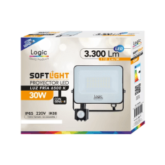 Proyector LED 30W con Sensor de Movimiento IP65 Softlight