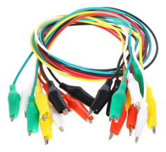 PACK DE CABLES CON TERMINAL DE CAIMAN