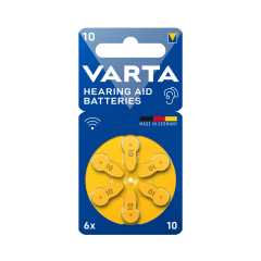 BATERIA AUDIFONOS NUMERO 10 VARTA 1.45V