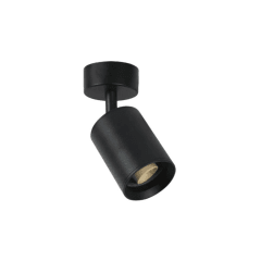 APLIQUE GU10 SOBREPUESTO NEGRO ALTAIR KONNERGIE