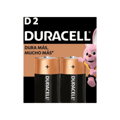 PAR PILAS DURACELL TAMAÑO D