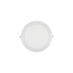 PLAFON CIRCULAR EMBUTIDO LUZ FRIA18 WATTS  WANT
