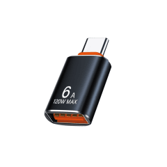 ADAPTADOR OTG USB-A A USB-C 10GBPS 6 AMPERIOS 120WATTS MOTOMO