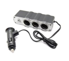 TRIPLE VEHICULAR CON USB IN-CAR USB SOCKET WF-0120
