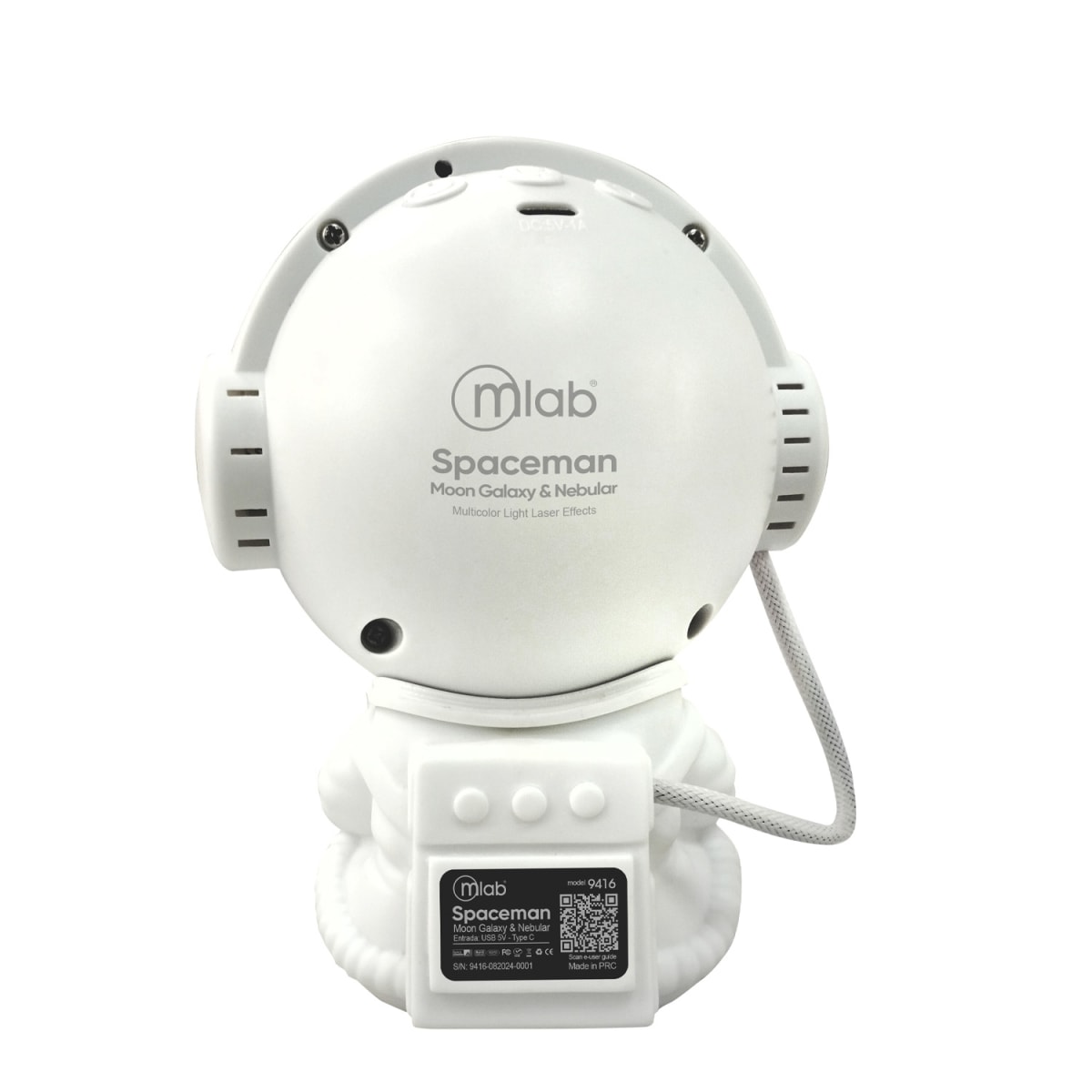Spaceman Moon Galaxy Nebular Proyector Multicolor LED Laser Microlab ...