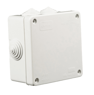 CAJA ESTANCA 100X100 C/CONOS MEC1