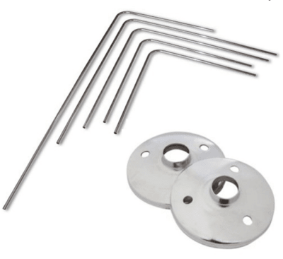 BARRA CORT TIPO L 19MM 1X1 C/FLANCHE1