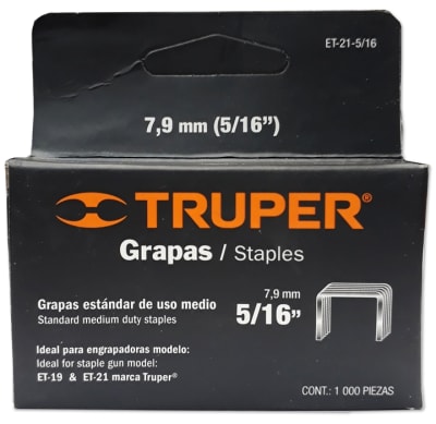 GRAPAS P/ENGRAPADORA  5/16 TRUPER1