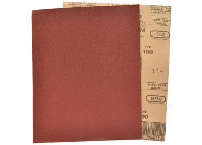 LIJA PLIEGO P/MADERA G/100 ISESA1