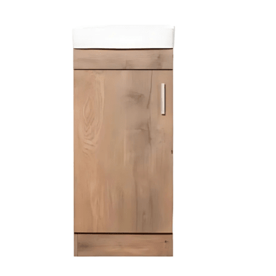 KIT MUEBLE CLAIRE + CUBIERTA BLANCHE 40, COLOR RUSTICO 82X402