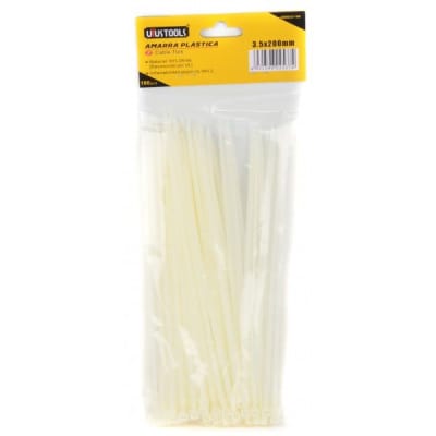 AMARRA PLASTICA BLANCA 4.8X300MM UYUST1