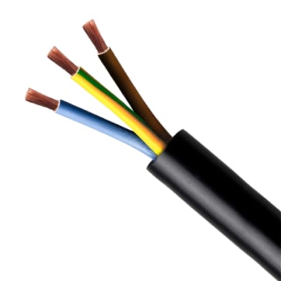 CORDON ELECT 3X1.5 NEGRO X MT1