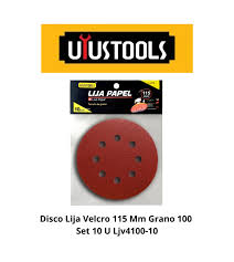 DISCO LIJA C/VELCRO 4 1/2 G100 UYUST1
