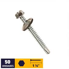 TORNILLO P/POLICARBONATO C/GOL P/BROCA 1 1/21