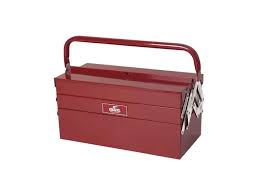 CAJA HERRAMIENTAS 5 BANDEJA MET ROJA NITRO1