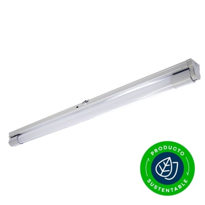 EQUIPO LED SIMPLE C/TUBO 1X9W BEKAM1