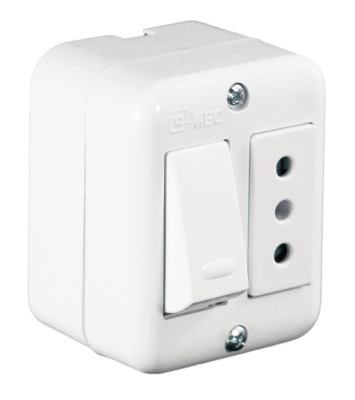 INTERRUPTOR + ENCHUFE EMB 9/12 MEC (P1/F4)1