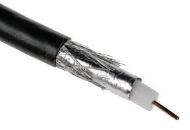 CABLE COAXIAL RG6 NEGRO X MT1