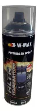 PINTURA SPRAY ALTA TEMPERATURA NEGRO W/MAX1