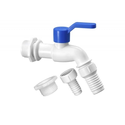 LLAVE PARA ESTANQUE 1 1/2 x 3/4 TRASPARENTE1