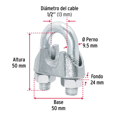 NUDO PARA CABLE 1/41
