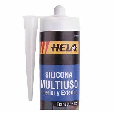 SILIC MULTIUSO INT/EXTE TRANSP 280ML HELA1
