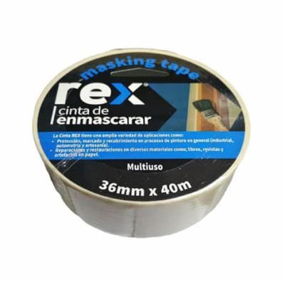 CINTA ADHESIVO DE PAPEL 36MM X 40MT REX/RAYUN1