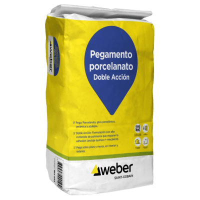 ADHESIVO PORCELANATO DA POLVO 25KG WEBER1
