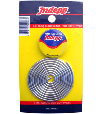 ESTAÑO + PASTA 10GRS INDEPP1