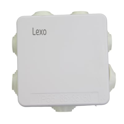 CAJA ESTANCA 100X100 C/CONOS LEXO1