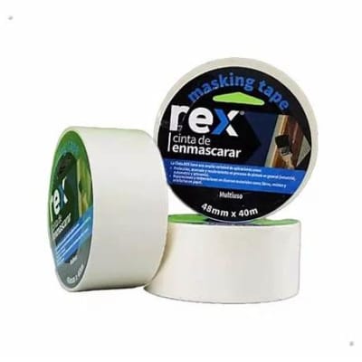 CINTA ADHESIVO DE PAPEL 48MM X 40MT REX1