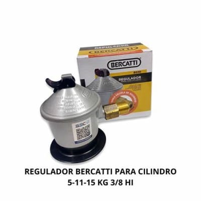 KIT BERCATTI (REGULADOR + FLEXIBLE)1