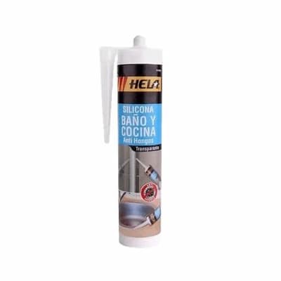 SILIC BAÑO/COC TRANSP 280ML HELA2