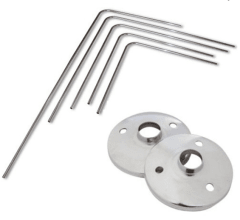 BARRA CORT TIPO L 19MM 1X1 C/FLANCHE